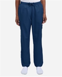 Hanes HSB003 Women's Scrub Open Leg Pants – 4.5 oz. 100% Polyester Cool Comfort® Straight Leg | S–5XL