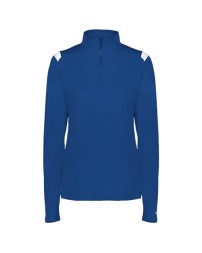 Badger 4266 Women's On The Rise Quarter-Zip Pullover – 100% Polyester Moisture-Wicking Women's Quarter-Zip | XS–2XL