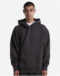 Shaka Wear SHGMH Max Heavy Fleece Garment-Dyed Hoodie - 13.5 oz. 100% USA Cotton No-Drawcord OEKO-TEX | S-3XL