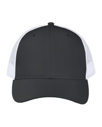 Valucap VC955 Poly Twill Trucker Cap – 100% Polyester Twill Front / Poly Mesh Back | Structured 6-Panel | OSFA