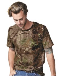 Code Five 3980 Men's Realtree Camo T-Shirt - 5.5 oz. Officially Licensed Realtree 100% Ring-Spun Cotton Print Jersey | S-4XL