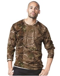 Code Five 3981 Men's Realtree Camo Long Sleeve T-Shirt - 5.5 oz. Officially Licensed Realtree 100% Ring-Spun Cotton Long Sleeve | S-4XL