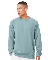 BELLA CANVAS 3901 Unisex Sponge Fleece Raglan Crewneck Sweatshirt – 8 oz. 52/48 Airlume Cotton/Poly Sponge Fleece Raglan Sweatshirt | XS–3XL