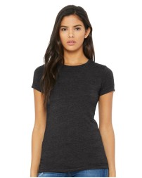 BELLA CANVAS 6004 Women's Slim Fit Tee – 4.2 oz. 100% Airlume Cotton Women's Slim Fit Crew Tee with Shoulder Taping | Multiple Colorways