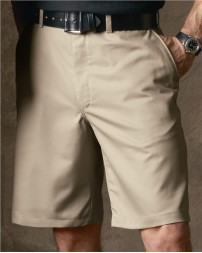 Red Kap PT26 Men's Plain Front Work Shorts – 7.5 oz. 65/35 Poly/Cotton Twill, Touchtex, 10