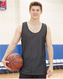 Badger 8529 Men's Pro Mesh Reversible Tank Top – 3 oz. 100% Polyester Mesh Reversible Athletic Tank | S–5XL