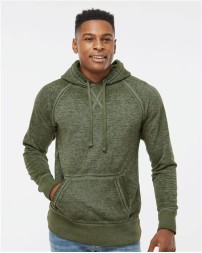 J. America 8915 Men's Vintage Zen Fleece Hooded Sweatshirt – 7 oz. Men's pullover hoodie | S–3XL