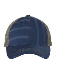 Valucap 3150 Bounty Dirty-Washed Mesh-Back Cap – 55/45 Cotton/Polyester Distressed Vintage Trucker