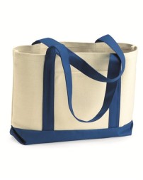 Liberty Bags 8869 Leeward Boater Tote – 11 oz./yd², 100% cotton canvas | 19