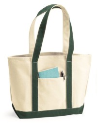 Liberty Bags 8871 Windward Large Cotton Canvas Classic Resort Tote – 16 oz./yd², 100% heavyweight cotton canvas | 18.5