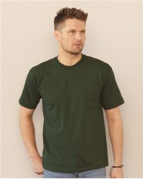 Bayside 5040 Unisex USA-Made Midweight T-Shirt – 5.4 oz. 100% Cotton Open-End Yarn Midweight Tee | S–4XL