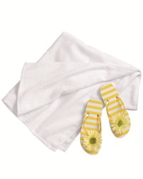 Carmel Towel Company C2858 Terry Beach Towel – 100% Cotton Terry Beach Towel | 28” x 58”