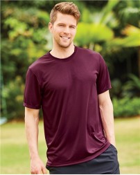 Hanes 4820 Unisex Cool DRI® Performance T-Shirt | Cool DRI® Moisture-Wicking | UPF 40+ | Rapid Dry | Narrow Rib Collar | Double-Needle Stitching | Tear Away Label | FLA Certified