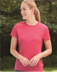 Hanes 4830 Women's Cool DRI Performance T-Shirt – 4 oz. 100% Polyester Short-Sleeve Tee | S–3XL