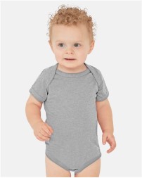 Rabbit Skins 4424 Infant Fine Jersey Bodysuit – 4.5 oz. 100% CRSC Fine Jersey | NB–24M, 90+ Colors