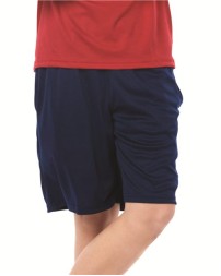 Badger 2119 Youth B-Core Pocketed Shorts – 3.5 oz. 100% Polyester Moisture-Management Youth Athletic Shorts with Side Pockets | XS–XL