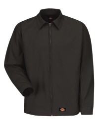 Dickies WJ40T Men’s Tall Work Jacket – 7.5 oz. 60/40 Cotton/Polyester Canvas Shell with Fleece Lining | Tall