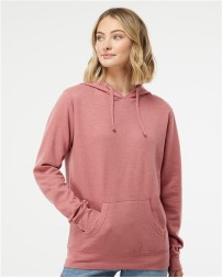 Independent Trading Co. SS650 Women’s Junior Fit Heavenly Fleece Lightweight Hooded Sweatshirt – 6.5 oz. Women’s Pullover hoodie | XS–2XL