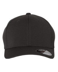 Flexfit 6597 Cool & Dry Sport Cap – 100% Polyester Honeycomb Weave | Moisture-Management | Cool & Dry Technology | Structured Six-Panel Mid-Profile | Permacurv® Visor | OEKO-TEX