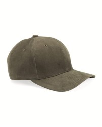 YP Classics 6363V Structured Brushed Twill Cap – 100% Brushed Cotton Twill Mid-Profile Hook-and-Loop