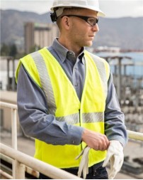 Kishigo FM389 Men's Flame Resistant Breathable Mesh Work Work Vest – Men's Flame-Resistant Safety Vest | M–5XL