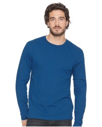 Next Level 3601 Unisex Cotton Long Sleeve T-Shirt – Unisex 3.9 oz./yd², 100% combed ring-spun cotto | XS–3XL