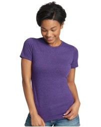 Next Level 6710 Women's Triblend T-Shirt – 4.3 oz. 50/25/25 Poly/Cotton/Rayon Women's Heather Tee | S–2XL