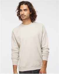 Independent Trading Co. PRM30SBC Unisex Special Blend Raglan Crewneck Sweatshirt – 8 oz. Unisex Crewneck sweatshirt | XS–3XL