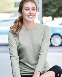 C2 Sport 5604 Women's Performance Long Sleeve T-Shirt – 3.5 oz. 100% Polyester Moisture-Management/Antimicrobial | Women’s Fit | XS–2XL