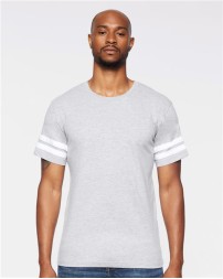 LAT 6937 Men's Football Fine Jersey Tee – Men's 4.5 oz./yd² Short-Sleeve Football T-Shirt | S–3XL