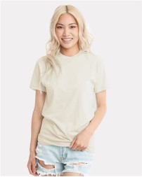Next Level 6410 Unisex Sueded T-Shirt – 4.3 oz. 60/40 Sueded Jersey Crew Neck Tee | XS–3XL
