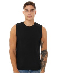 BELLA + CANVAS 3483 Unisex Jersey Muscle Tank – 4.2 oz. 100% Airlume Cotton Retail-Fit Muscle Tank Top