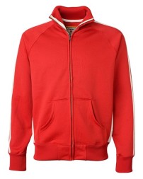 J. America 8858 Men's Vintage Polyester Fleece Track Jacket – 9.8 oz. Men's track jacket (no zipper) | S–3XL