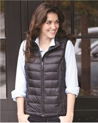 Weatherproof 16700W Women's 32 Degrees Packable Down Vest – Women's 380T Nylon 90/10 Duck Down/Feather Packable Vest | S–3XL