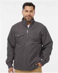 DRI DUCK 5037 Men’s Endeavor Canyon Cloth™ Canvas Jacket with Sherpa Lining – 10 oz. 100% Cotton Canvas | 12 oz. Poly Sherpa | Heavy-Duty Metal Zipper