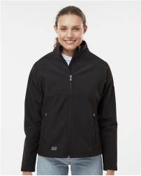 DRI DUCK 9439 Women’s Contour Soft Shell Jacket – 9.75 oz. 90/10 Polyester/Spandex Microfleece Interior | DWR | Wind- and Water-Resistant | Auto-Lock Zipper