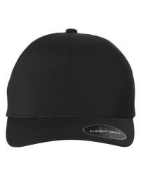 Flexfit 180 Delta® Seamless Snapback Cap – 92/8 Polyester/Spandex | Stain-Block™ | Antibacterial | 3-Layer Sweatband | Permacurv® Visor | Stretch Fitted S/M L/XL