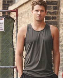 Alleson Athletic 8662 B-Core Tank Top – Men's 3.5 oz. Polyester Performance Singlet | XS–3XL