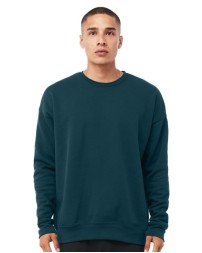 BELLA CANVAS 3945 Unisex Sponge Fleece Drop Shoulder Crewneck Sweatshirt – 8 oz. 52/48 Airlume Cotton/Poly Sponge Fleece Drop Shoulder Crewneck | XS–2XL