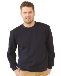 Bayside 1102 Unisex USA-Made Crewneck Sweatshirt – 9.5 oz. 80/20 Cotton/Poly Fleece Crewneck | XS–5XL