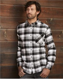 Weatherproof Vintage Brushed Flannel Shirt – 4 oz. 100% Cotton Yarn-Dyed Flannel with Chambray Trim | S–3XL