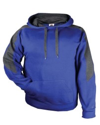 Badger 1265 Unisex Saber Hooded Sweatshirt – 9.5 oz. 60/40 Ring-Spun Cotton/Polyester with Contrast Hood Liner | XS–4XL