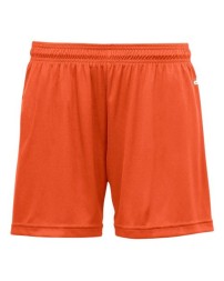 Badger 2116 Girls' B-Core Shorts – 3.5 oz. 100% Polyester Moisture-Management Youth Girls Athletic Shorts | XS–XL