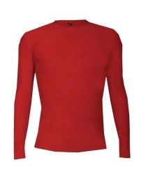 Badger 4605 Men's Pro-Compression Long Sleeve T-Shirt – 83/17 Poly/Spandex Compression LS Tee | S–3XL