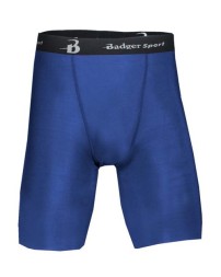 Badger 4607 Men's Pro-Compression Shorts – 83/17 Poly/Spandex Tight-Fit Compression Shorts | S–3XL