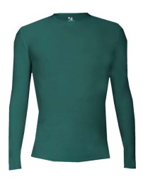 Badger 2605 Youth Pro-Compression Long Sleeve T-Shirt – 5 oz. 83/17 Polyester/Spandex Moisture-Management Youth Compression Long Sleeve | S–XL