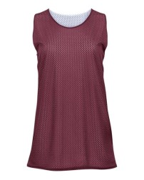 Badger 8978 Women's Pro Mesh Reversible Tank Top – 3 oz. 100% Polyester Pro Mesh Reversible Women's Tank | XS–2XL