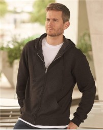 JERZEES 993MR Unisex NuBlend Full-Zip Hooded Sweatshirt – 8 oz. Unisex full-zip hoodie | S–3XL (closeout)