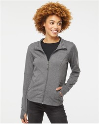 Independent Trading Co. EXP60PAZ Women's Poly-Tech Full-Zip Track Jacket – 5.5 oz. Women's Full-zip track jacket | XS–3XL