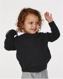 Independent Trading Co. PRM10TSB Toddler Special Blend Hooded Raglan Sweatshirt – 6.5 oz. Toddler Pullover hoodie | 2T–5/6T